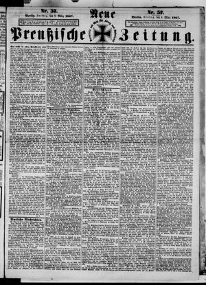 Neue preußische Zeitung vom 08.03.1867