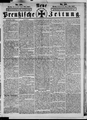 Neue preußische Zeitung vom 09.03.1867