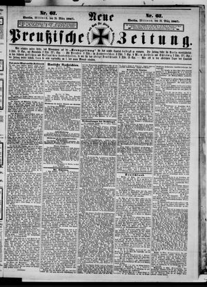 Neue preußische Zeitung on Mar 20, 1867