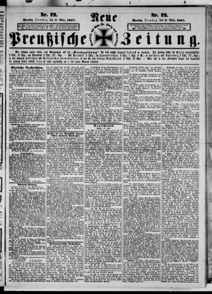 Neue preußische Zeitung vom 26.03.1867