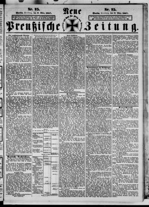 Neue preußische Zeitung vom 29.03.1867
