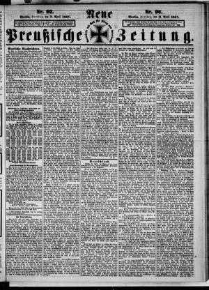 Neue preußische Zeitung vom 26.04.1867