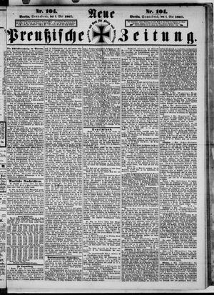 Neue preußische Zeitung vom 04.05.1867