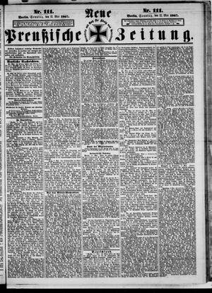 Neue preußische Zeitung vom 12.05.1867