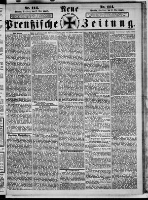 Neue preußische Zeitung vom 17.05.1867