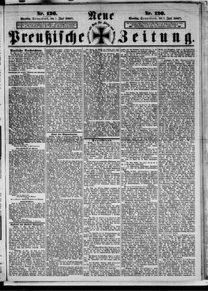 Neue preußische Zeitung vom 01.06.1867