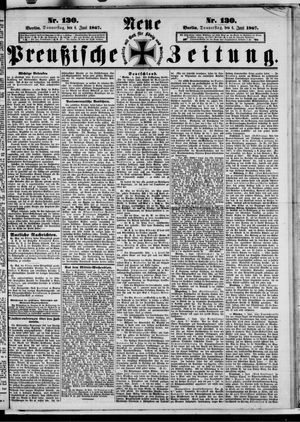 Neue preußische Zeitung vom 06.06.1867