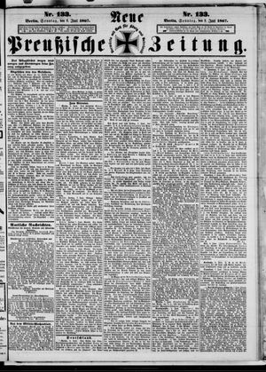 Neue preußische Zeitung vom 09.06.1867