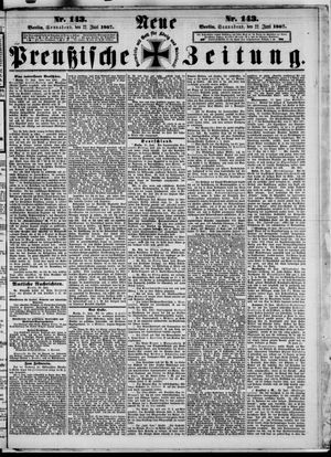 Neue preußische Zeitung vom 22.06.1867