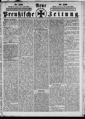 Neue preußische Zeitung vom 30.06.1867