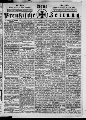 Neue preußische Zeitung vom 06.07.1867