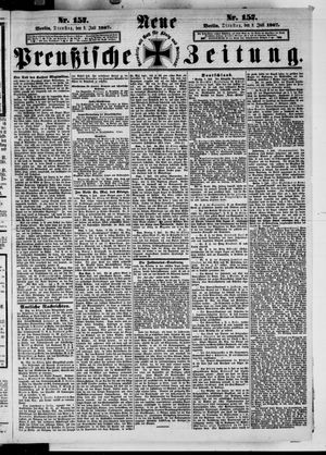 Neue preußische Zeitung vom 09.07.1867