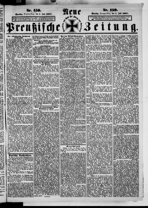 Neue preußische Zeitung vom 11.07.1867