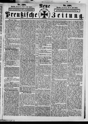 Neue preußische Zeitung vom 21.07.1867