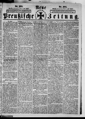 Neue preußische Zeitung vom 28.07.1867