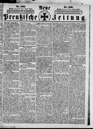 Neue preußische Zeitung vom 04.08.1867