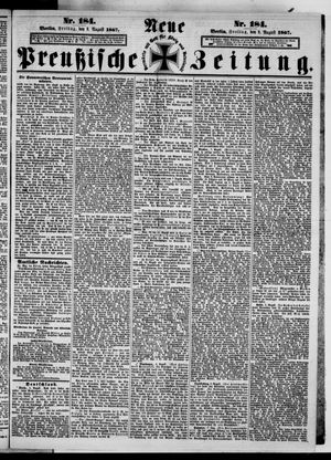 Neue preußische Zeitung vom 09.08.1867