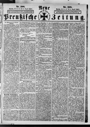 Neue preußische Zeitung vom 14.08.1867