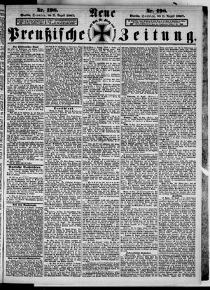 Neue preußische Zeitung vom 25.08.1867