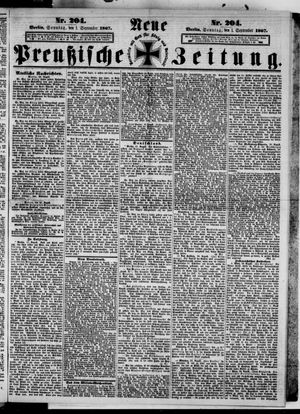 Neue preußische Zeitung vom 01.09.1867