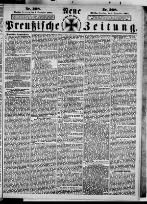 Neue preußische Zeitung vom 06.09.1867