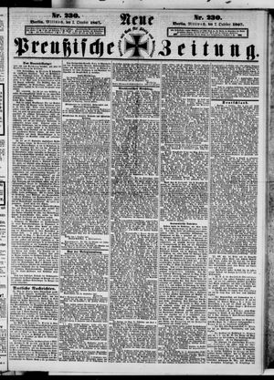 Neue preußische Zeitung vom 02.10.1867