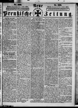 Neue preußische Zeitung vom 05.10.1867