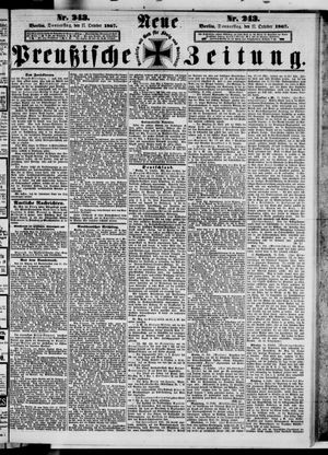 Neue preußische Zeitung vom 17.10.1867
