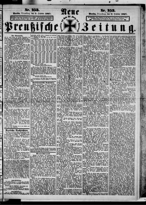 Neue preußische Zeitung vom 29.10.1867