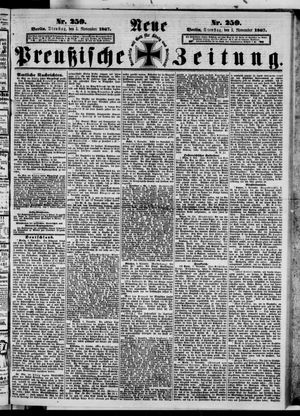 Neue preußische Zeitung vom 05.11.1867