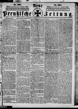 Neue preußische Zeitung vom 07.11.1867