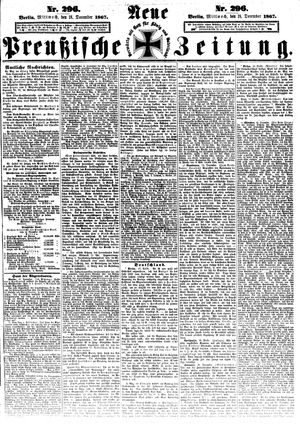 Neue preußische Zeitung on Dec 18, 1867