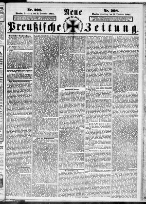 Neue preußische Zeitung vom 20.12.1867