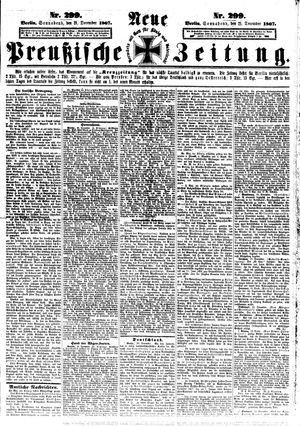 Neue preußische Zeitung on Dec 21, 1867