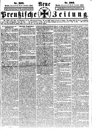 Neue preußische Zeitung vom 28.12.1867