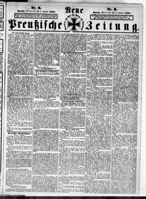 Neue preußische Zeitung vom 08.01.1868
