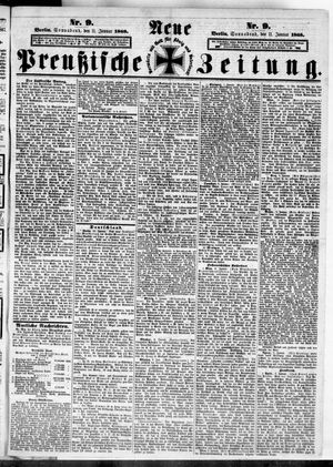 Neue preußische Zeitung vom 11.01.1868