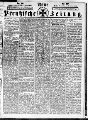 Neue preußische Zeitung vom 23.01.1868