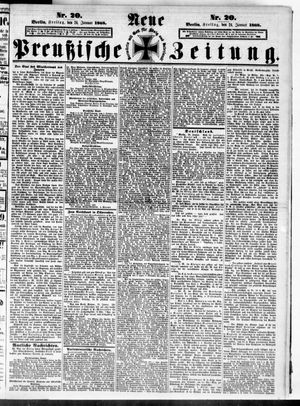 Neue preußische Zeitung vom 24.01.1868