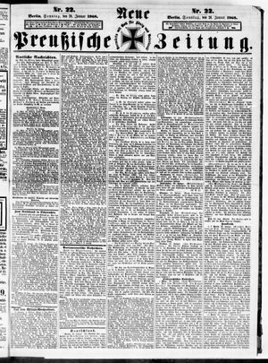 Neue preußische Zeitung vom 26.01.1868