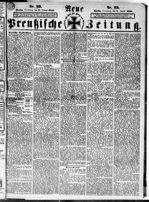 Neue preußische Zeitung vom 28.01.1868