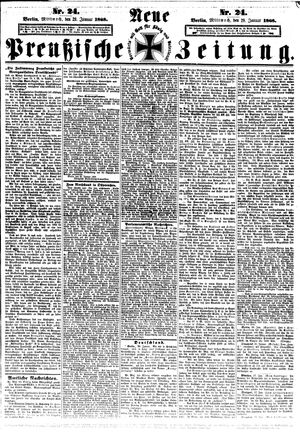 Neue preußische Zeitung vom 29.01.1868