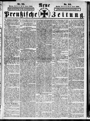 Neue preußische Zeitung vom 29.01.1868