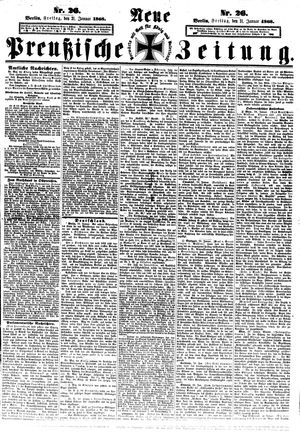Neue preußische Zeitung on Jan 31, 1868