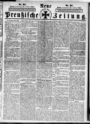 Neue preußische Zeitung vom 06.02.1868