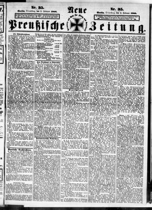 Neue preußische Zeitung vom 11.02.1868