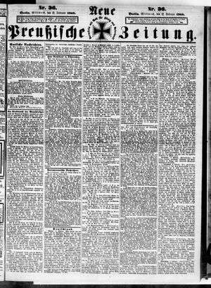 Neue preußische Zeitung vom 12.02.1868