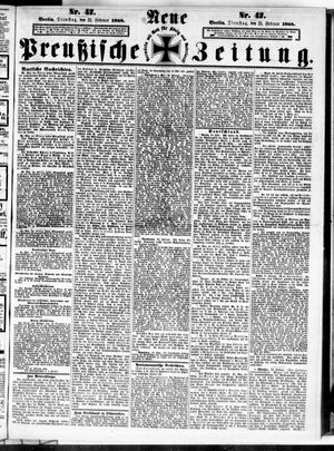 Neue preußische Zeitung vom 25.02.1868