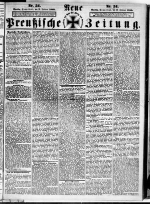 Neue preußische Zeitung vom 29.02.1868