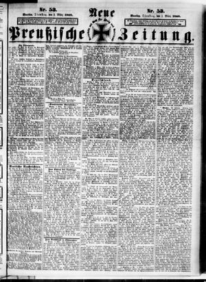 Neue preußische Zeitung vom 03.03.1868